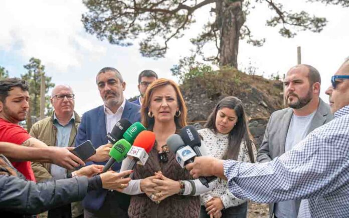 Nieves Lady Barreto, consejera de Presidencia, Administraciones Públicas, Justicia y Seguridad.