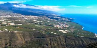 Valle de Aridane, isla de La Palma.