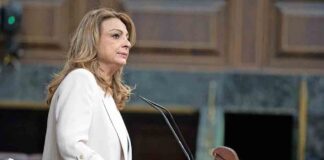 Cristina Valido, portavoz de Coalición Canaria en el Congreso de los Diputados.