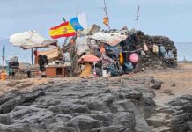 Playa de El Confital, Las Palmas de Gran Canaria.