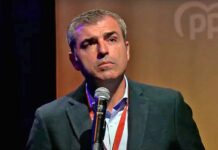 Manuel Domínguez, presidente del PP de Canarias y vicepresidente del Gobierno autonómico.